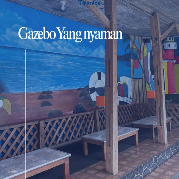 Fasilitas Umum di Kawasan Wisaata Tifanice Ocean Park Sukabumi – Gazebo (1)