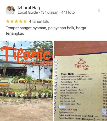 Testimoni & Review Bintang 5 Pengunjung Tifanice Sukabumi Yang Puas (14)