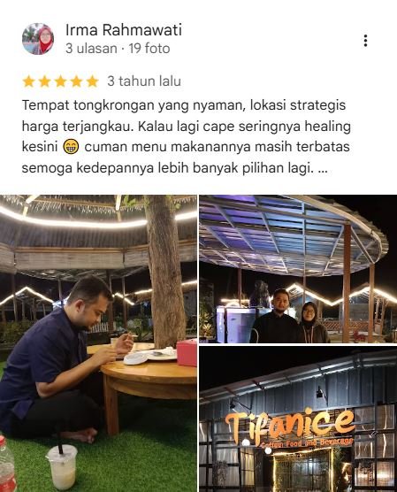 Testimoni & Review Bintang 5 Pengunjung Tifanice Sukabumi Yang Puas (5)