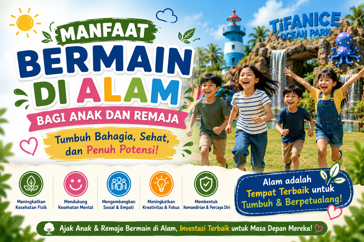 Read more about the article Manfaat Bermain di Alam bagi Anak dan Remaja