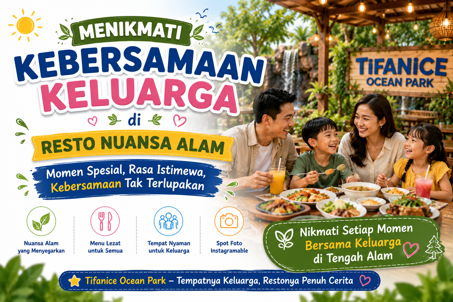 Read more about the article Menikmati Kebersamaan Keluarga di Resto Nuansa Alam